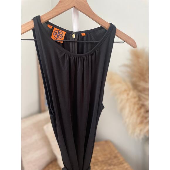 Tory Burch Silky Black Dress Medium - Picture 2 of 6